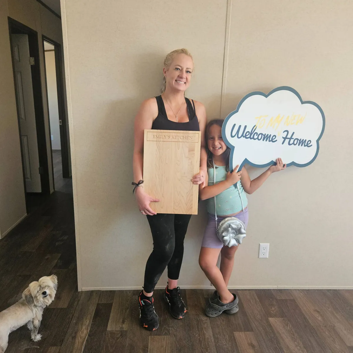 EMILY K. welcome home image