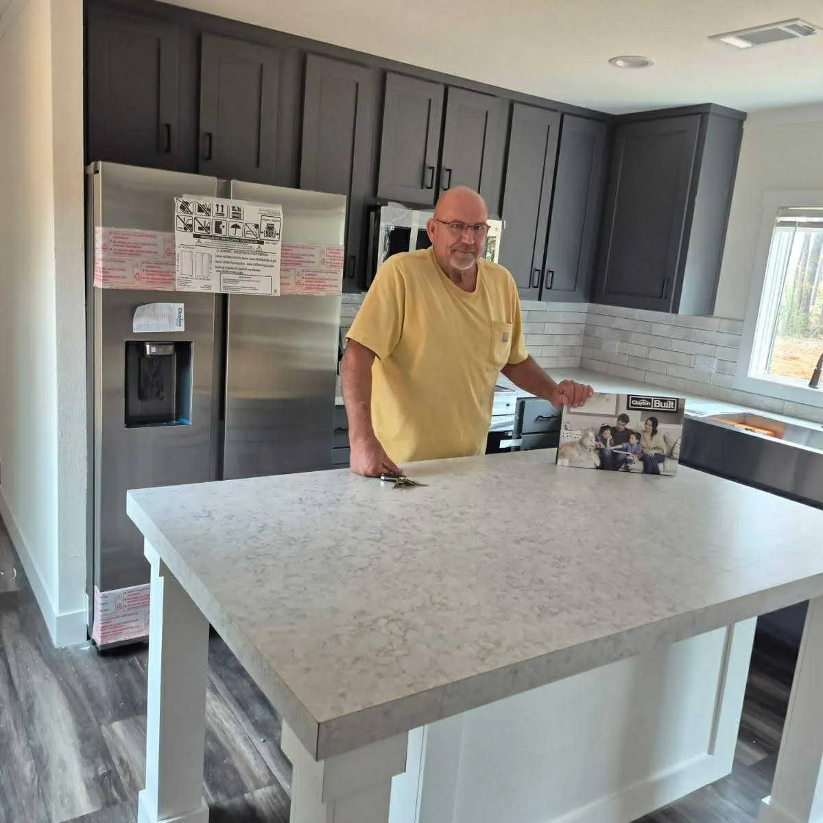 ROBERT T. welcome home image