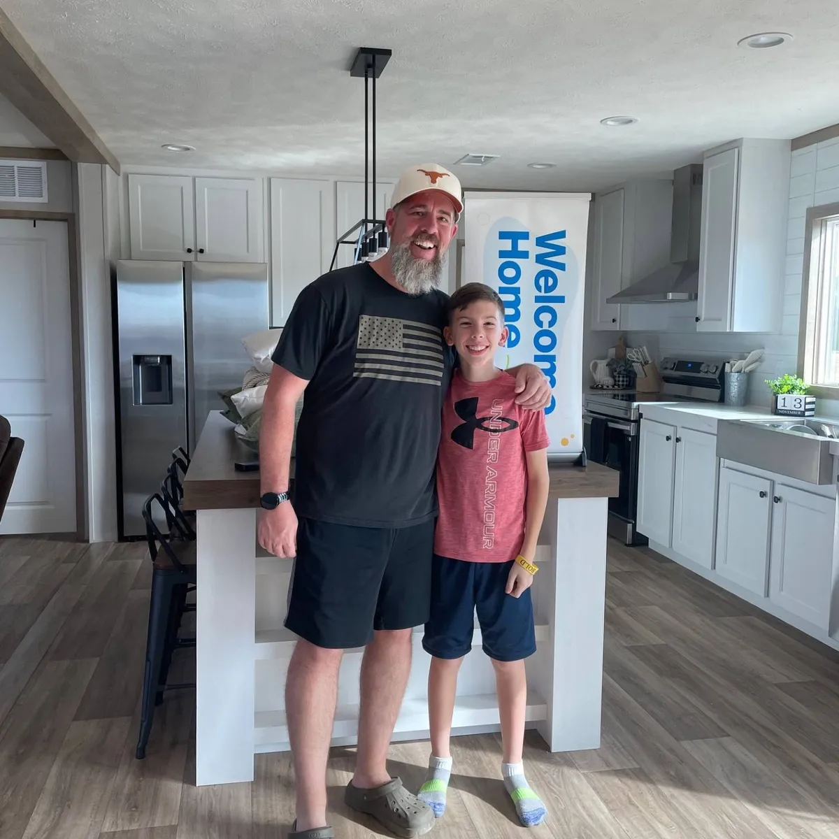 CLAUD S. welcome home image