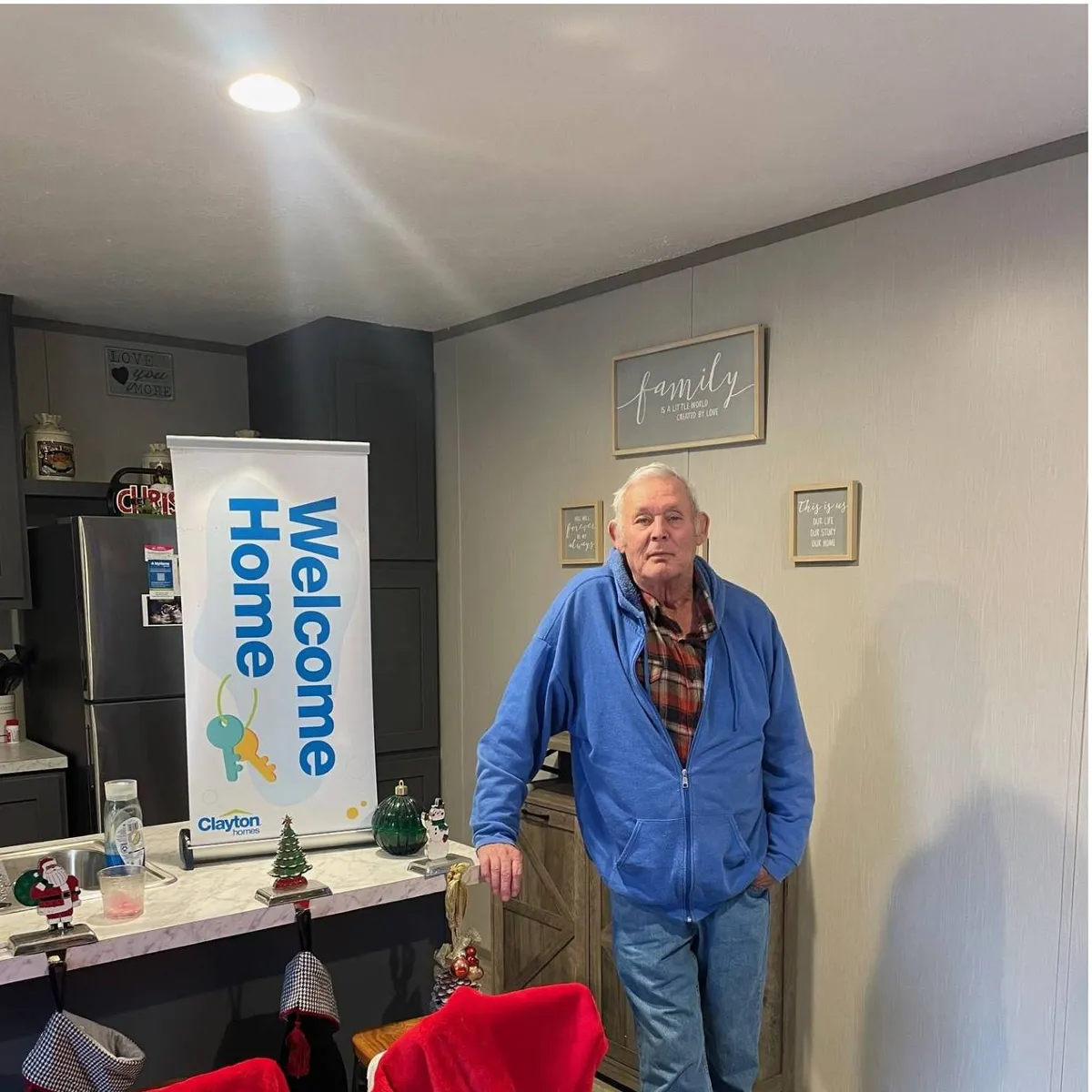 Michael W. welcome home image