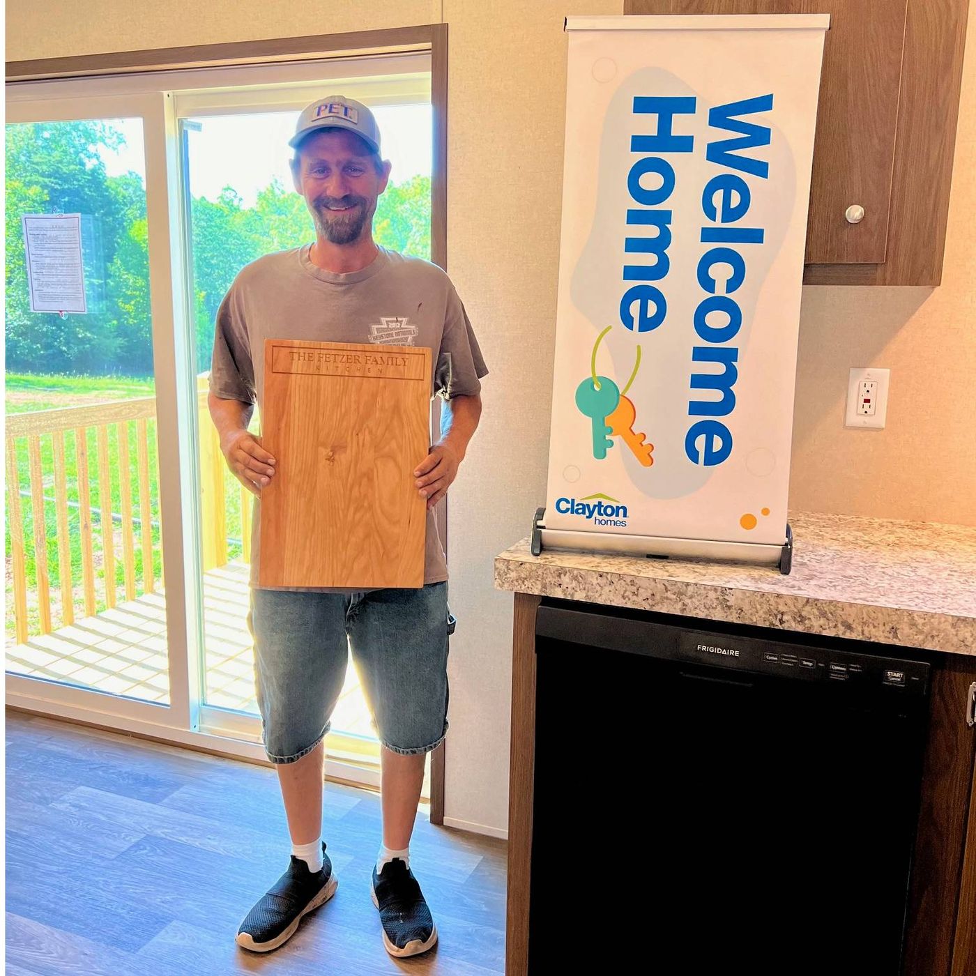 SHAWN F. welcome home image