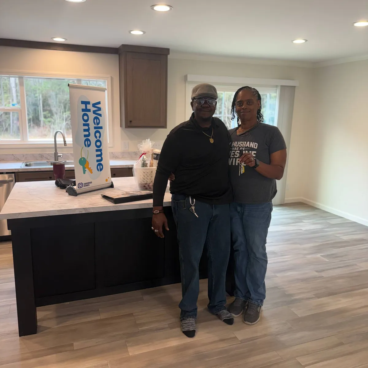 JAMES B. welcome home image