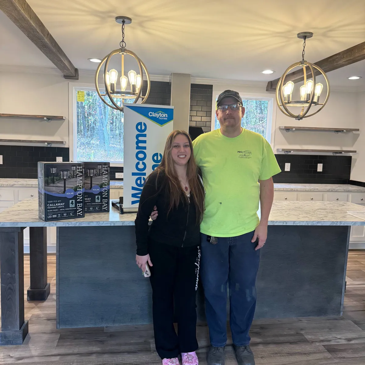 DAVID B. welcome home image