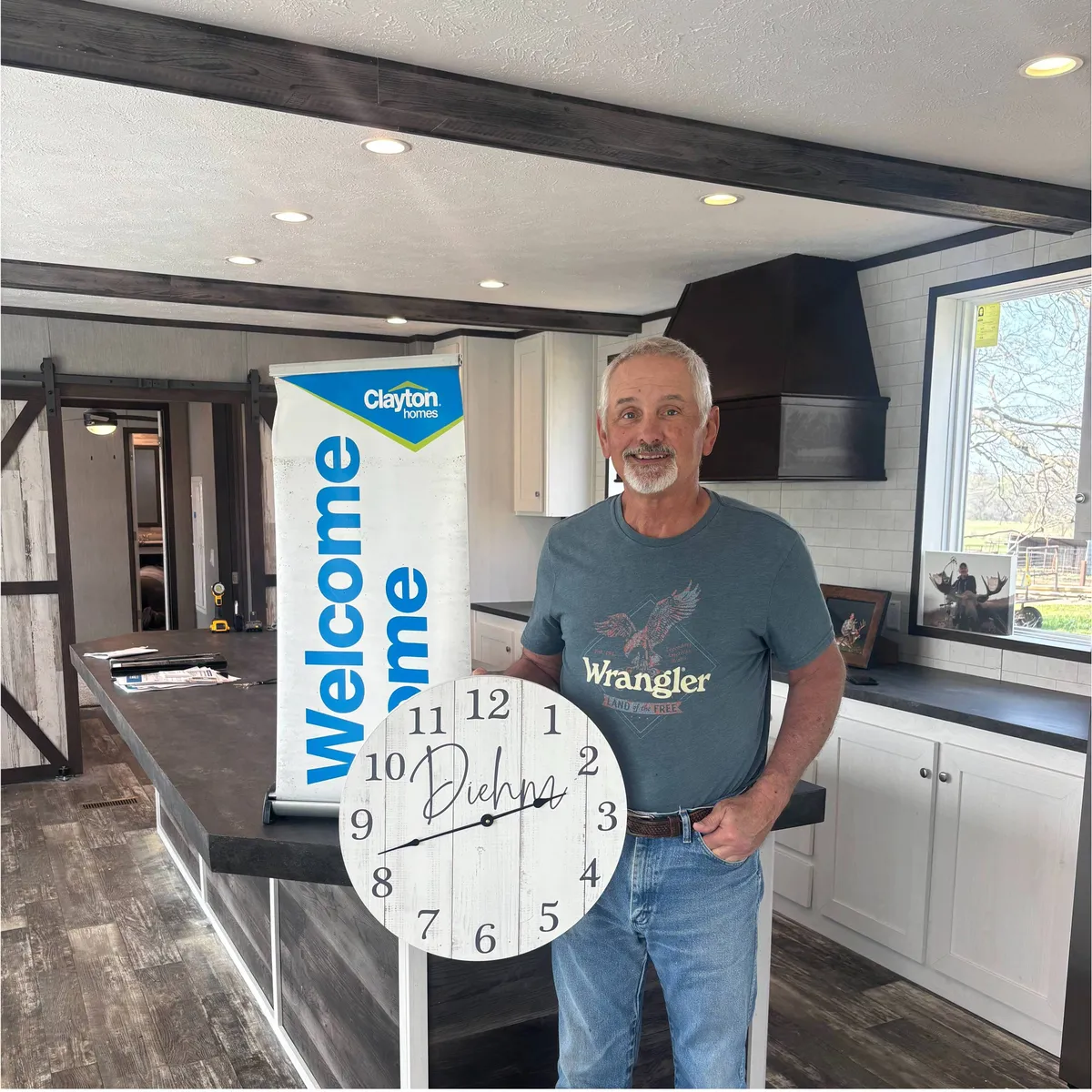 Chris D. welcome home image