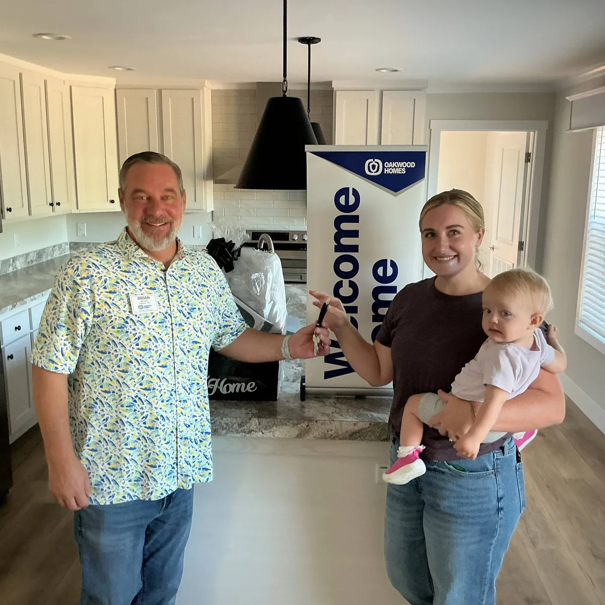 CALEB G. welcome home image