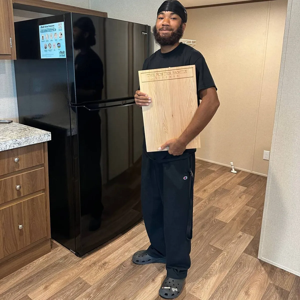 JAMES F. welcome home image