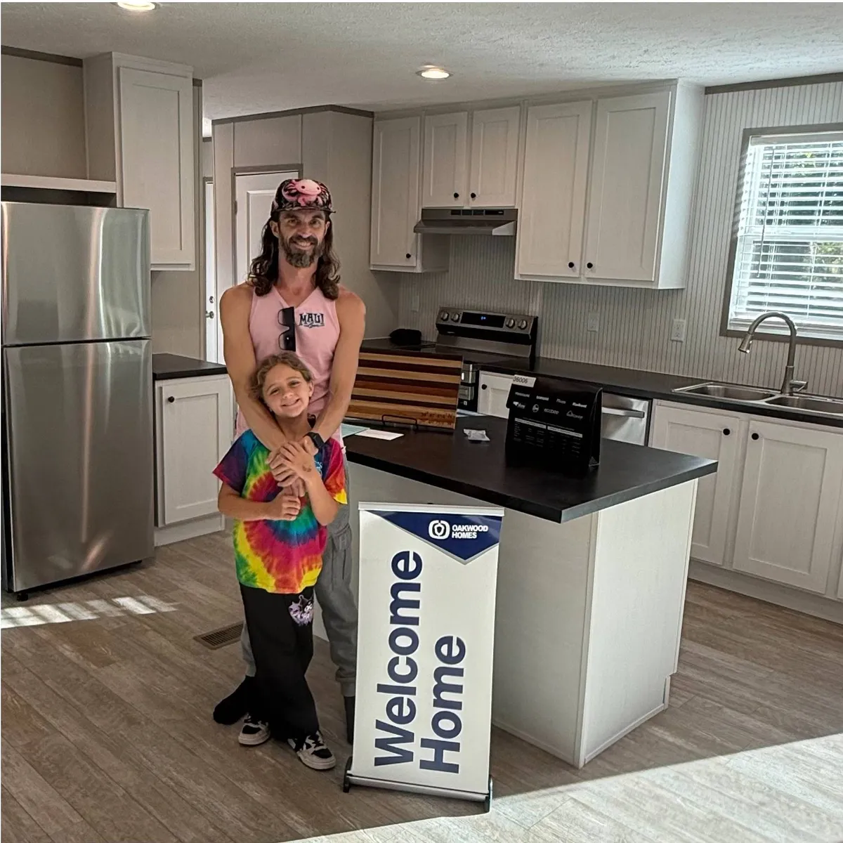 MICHAEL M. welcome home image