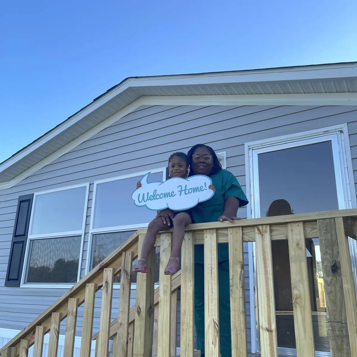 JESTINA B. welcome home image