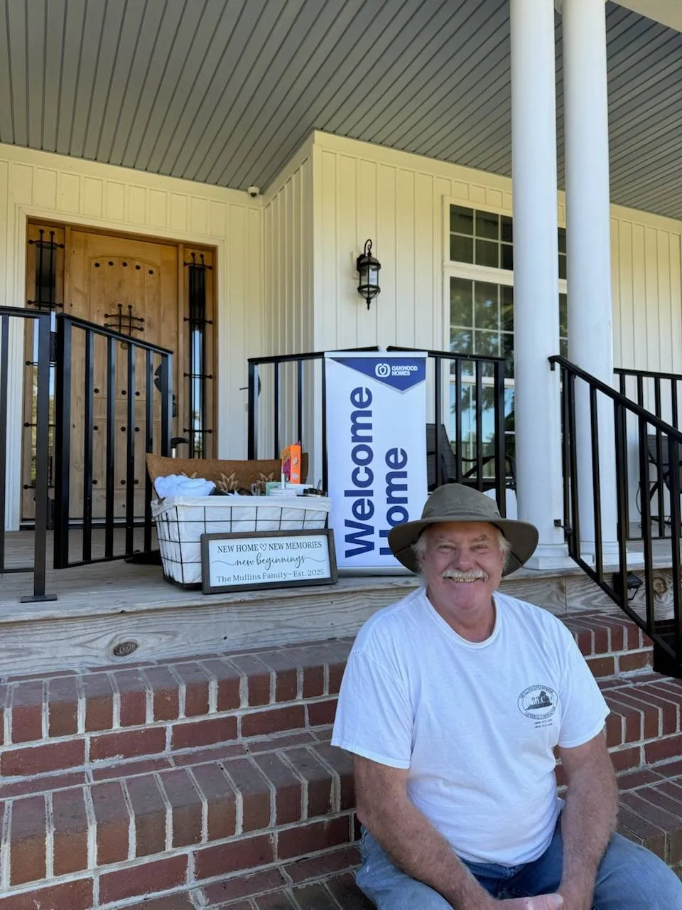 CLINT M. welcome home image
