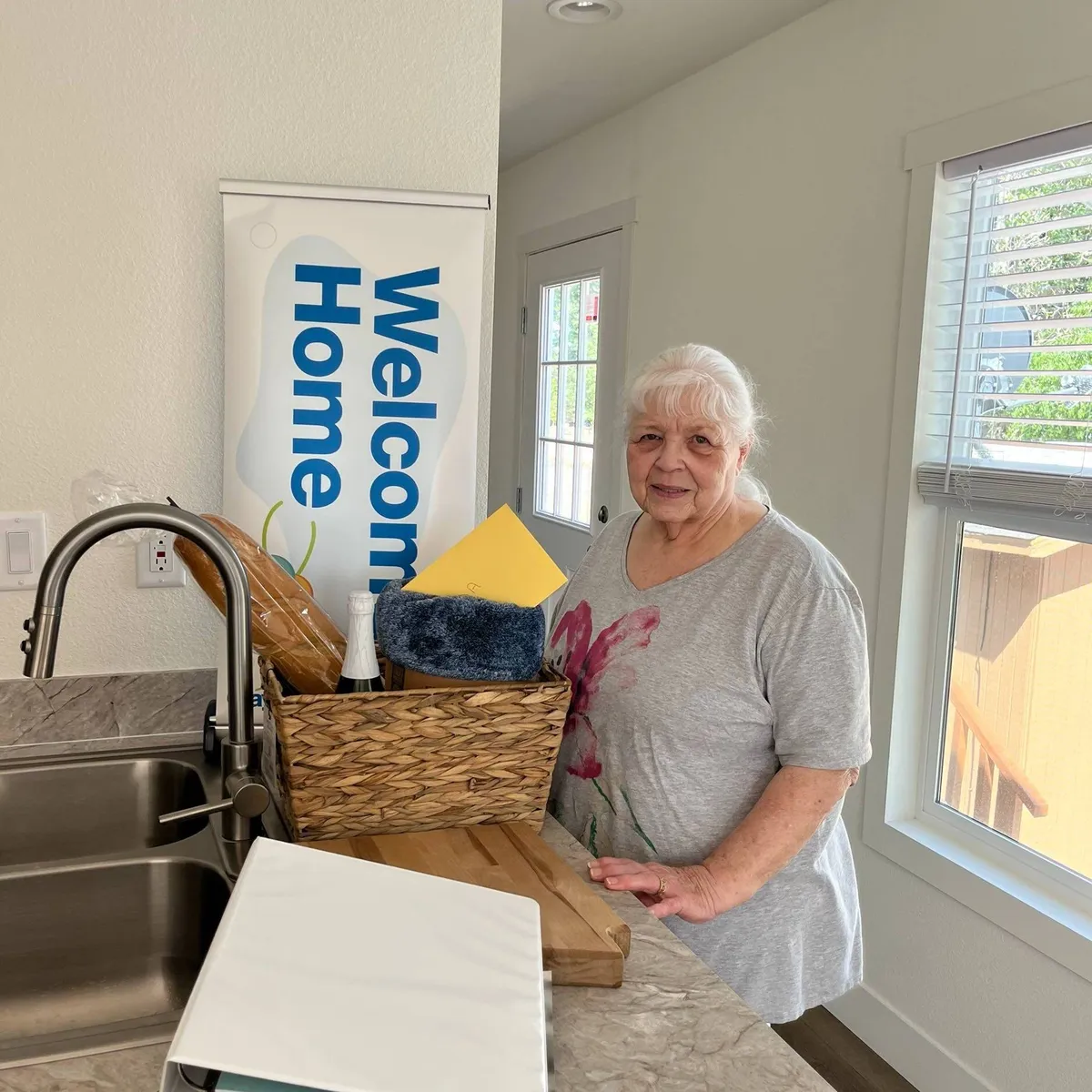 LINDA C. welcome home image