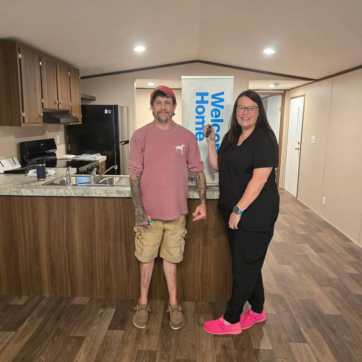 GERALD S. welcome home image