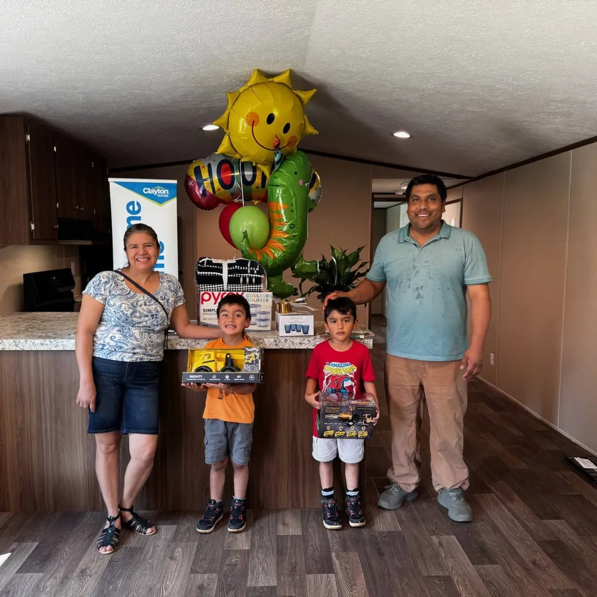 Damacio R. welcome home image