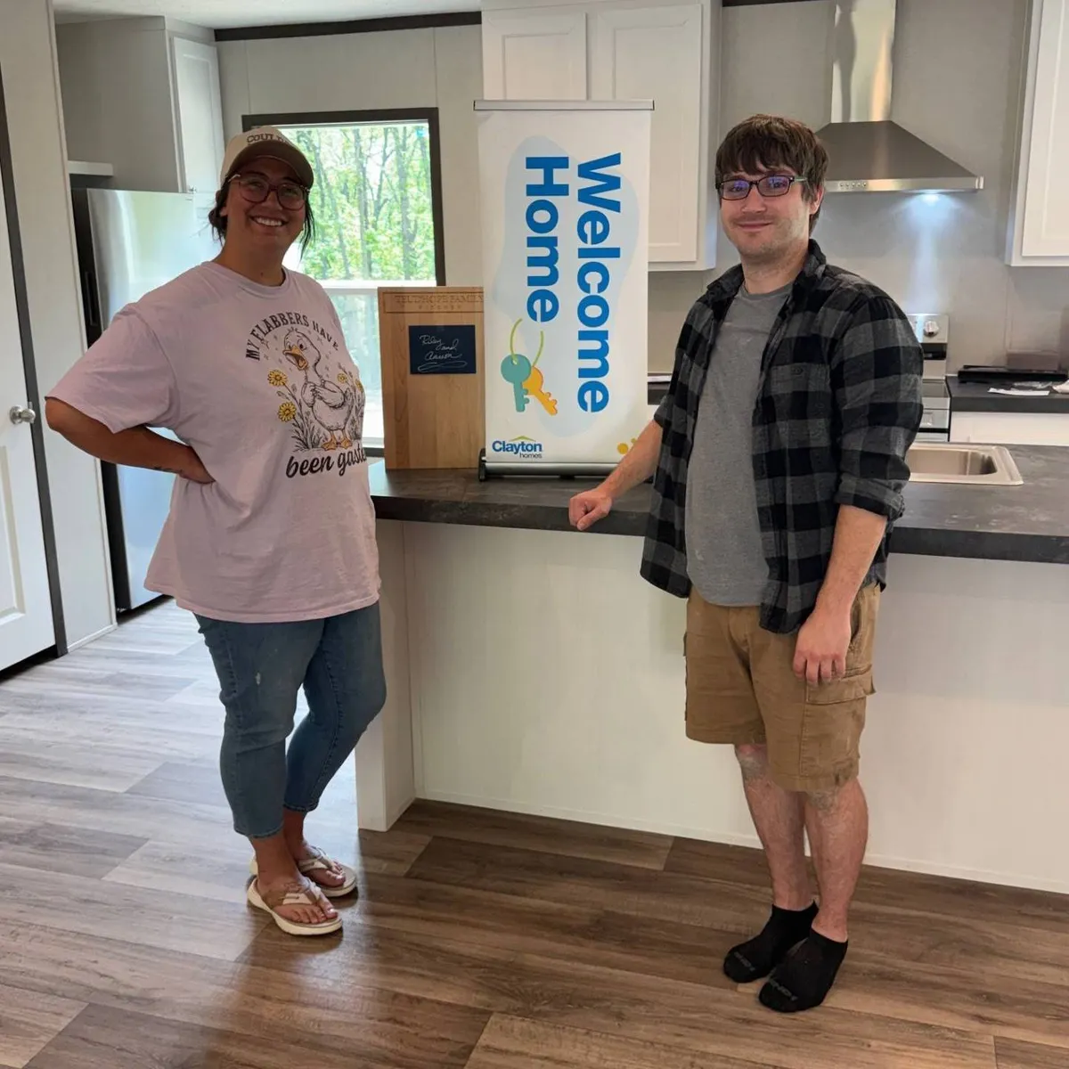 AARRON T. welcome home image