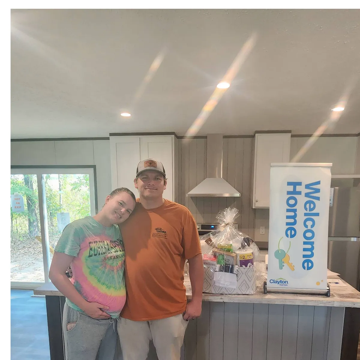 DARIN E. welcome home image