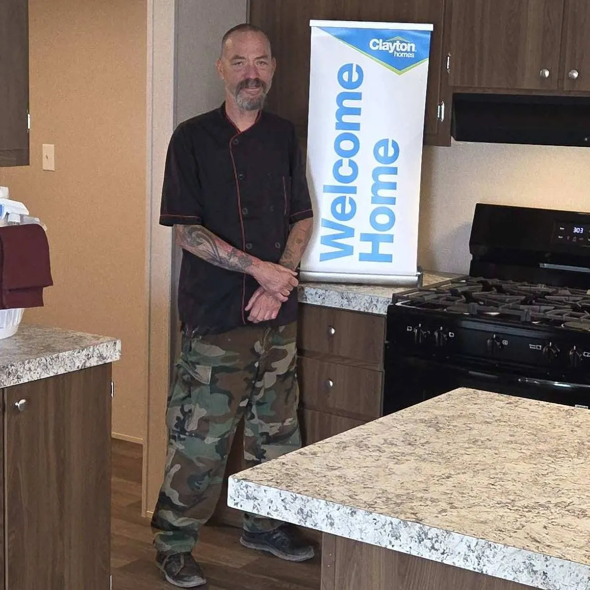 James C. welcome home image