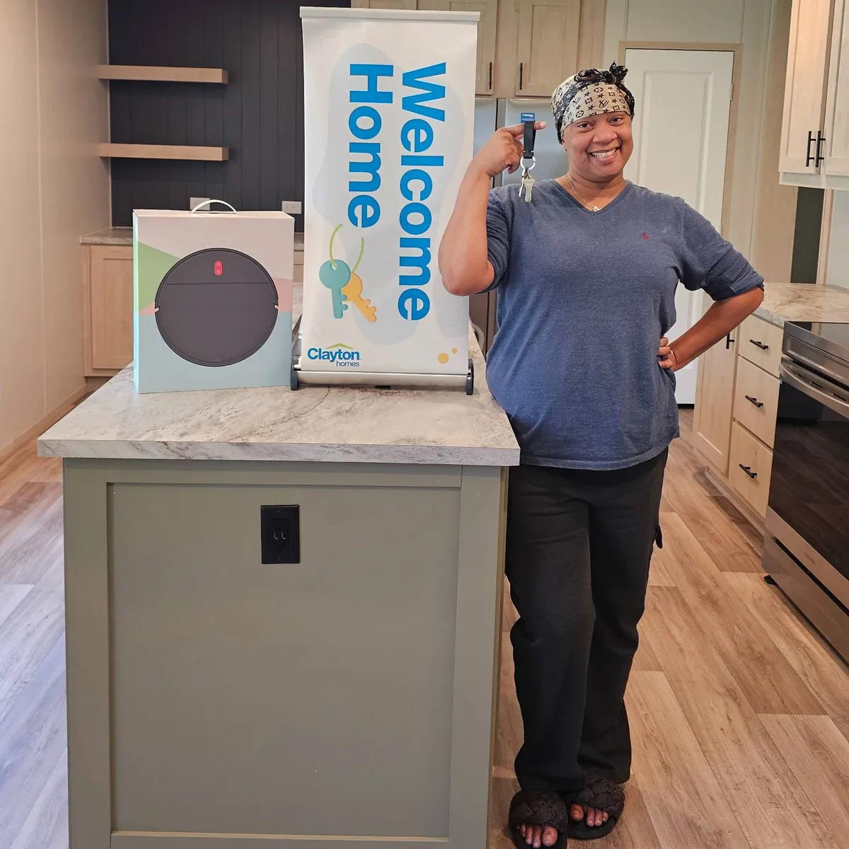 Ebony G. welcome home image