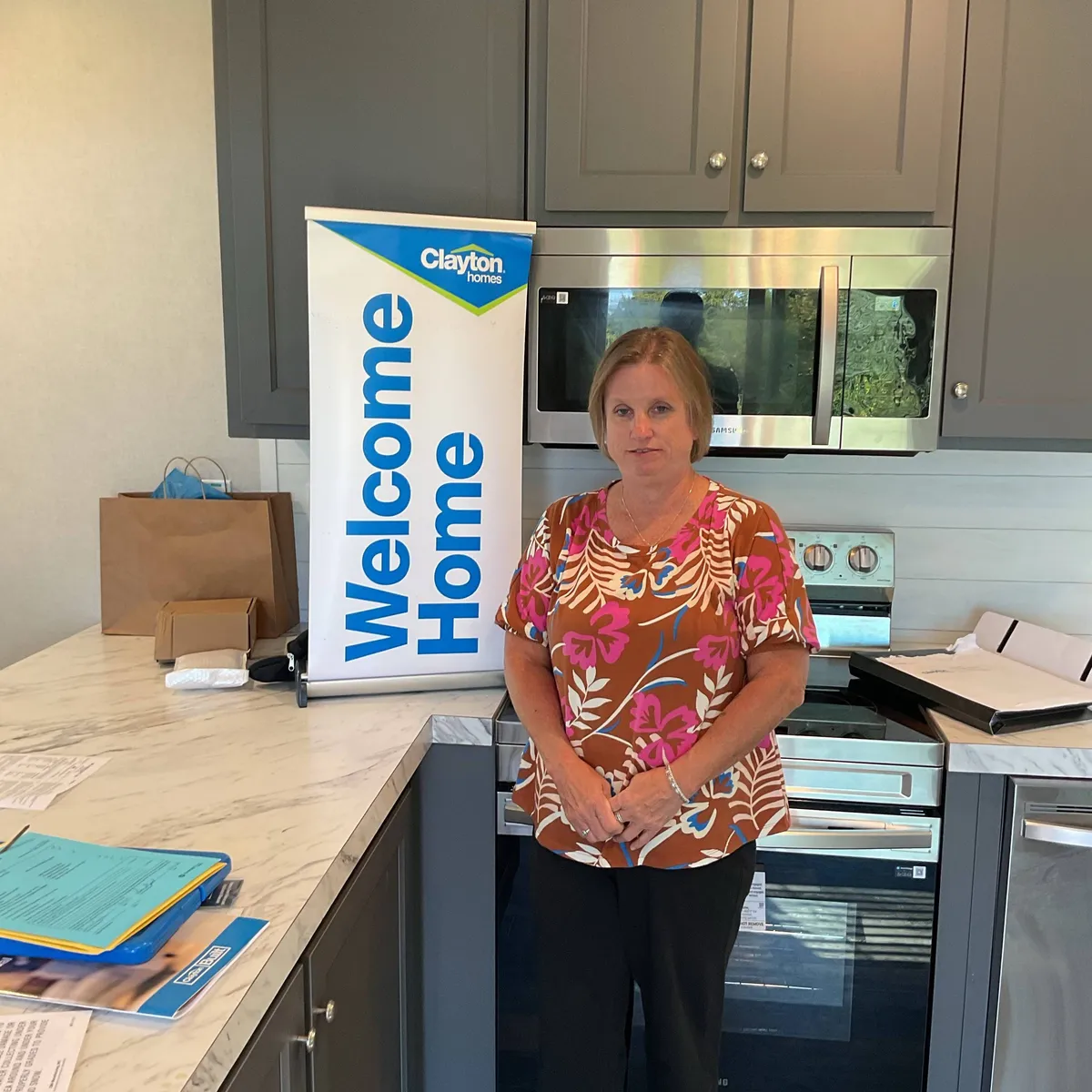 GINA K. welcome home image