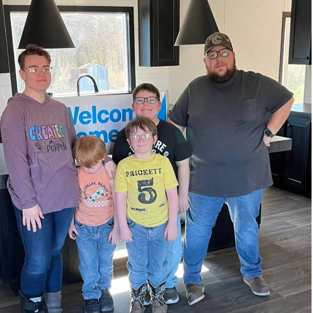 BRANDON P. welcome home image