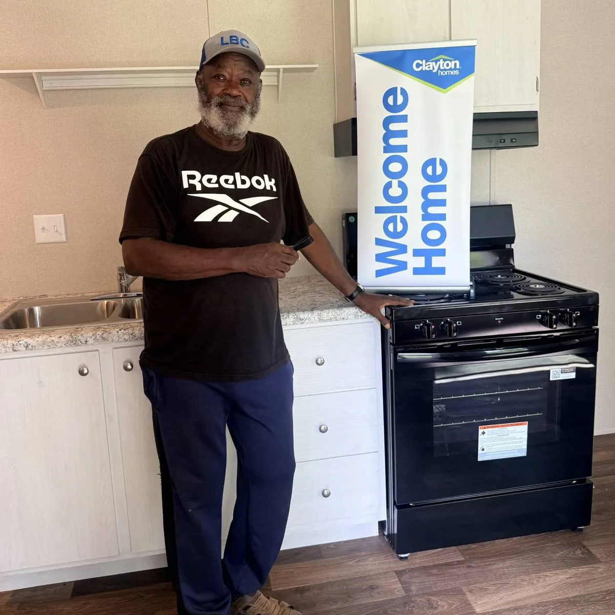 CLIFTON R. welcome home image