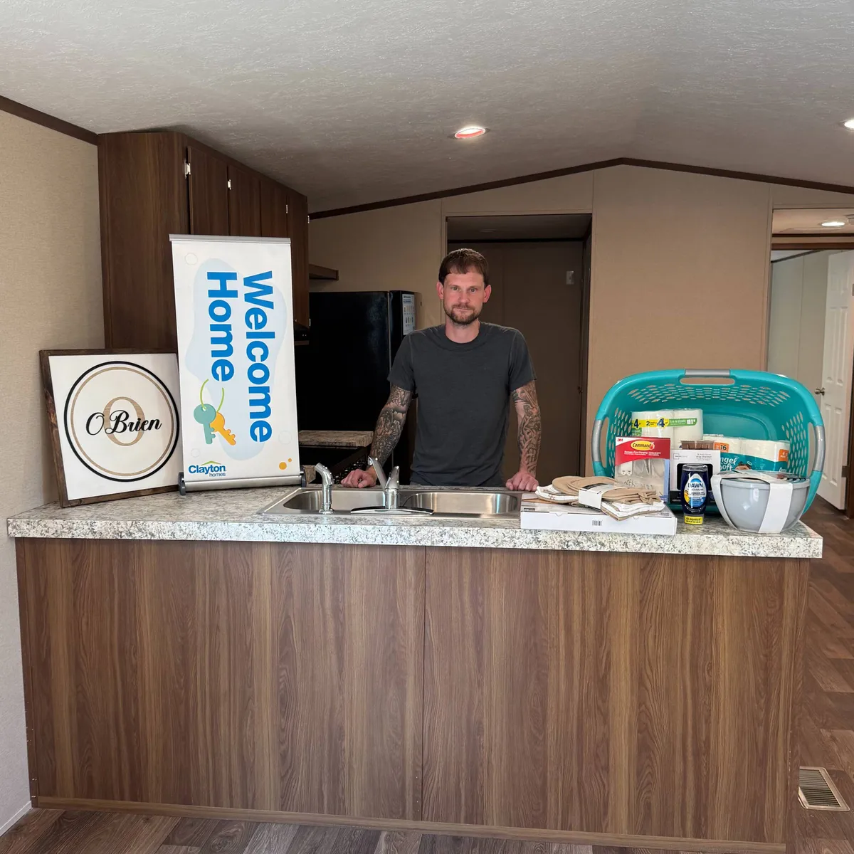 JOSHUA O. welcome home image