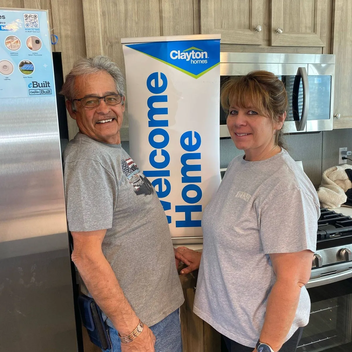 Clyde M. welcome home image