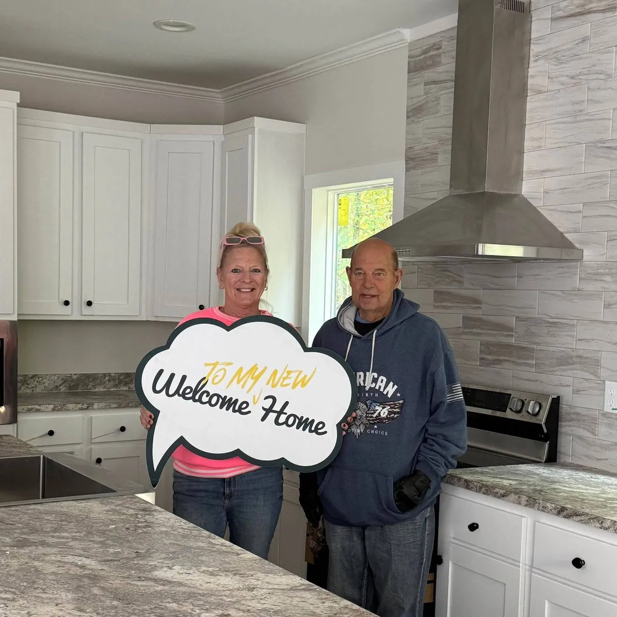 MICHAEL K. welcome home image