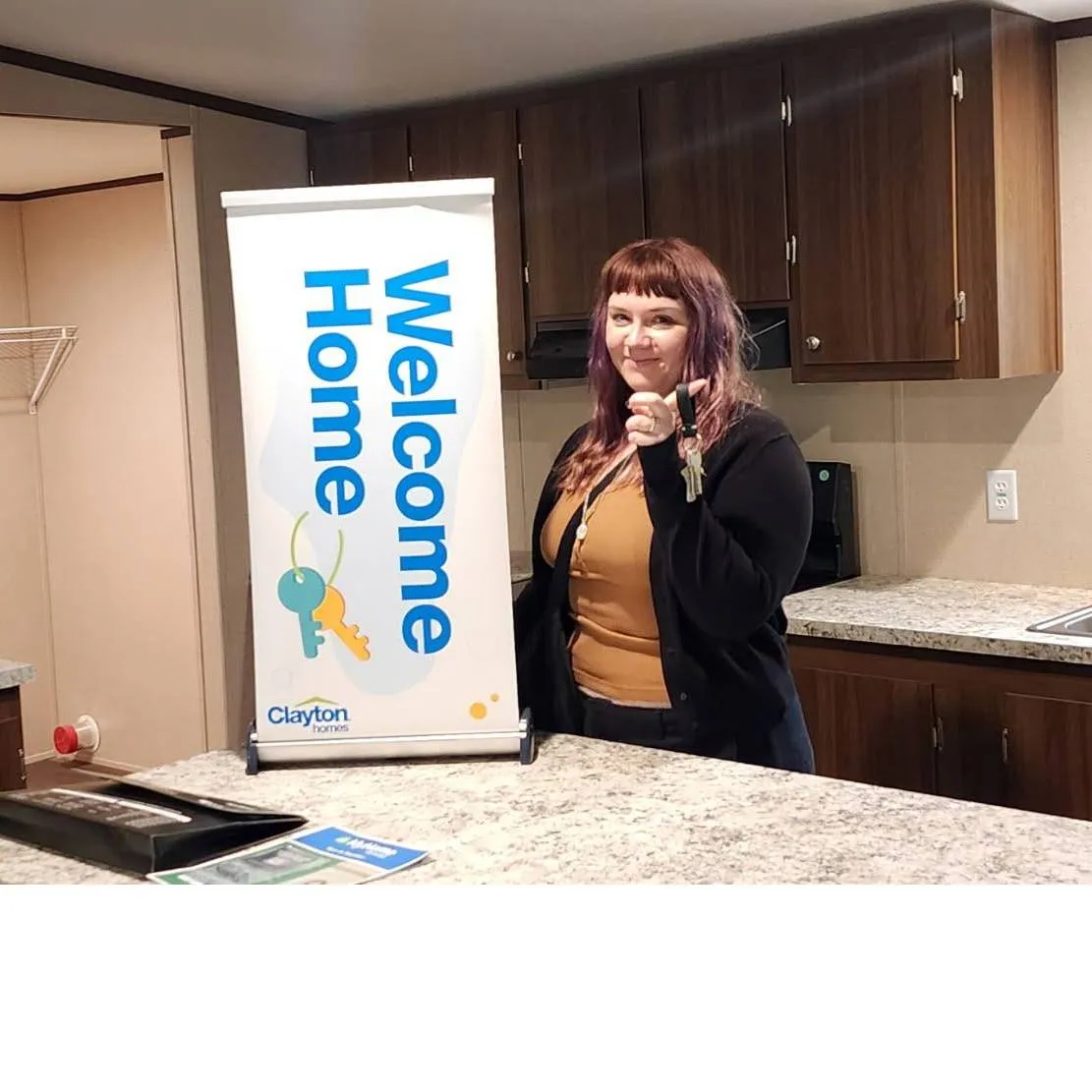 KATHRYN H. welcome home image