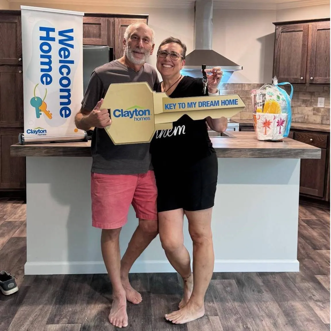 JOEL C. welcome home image