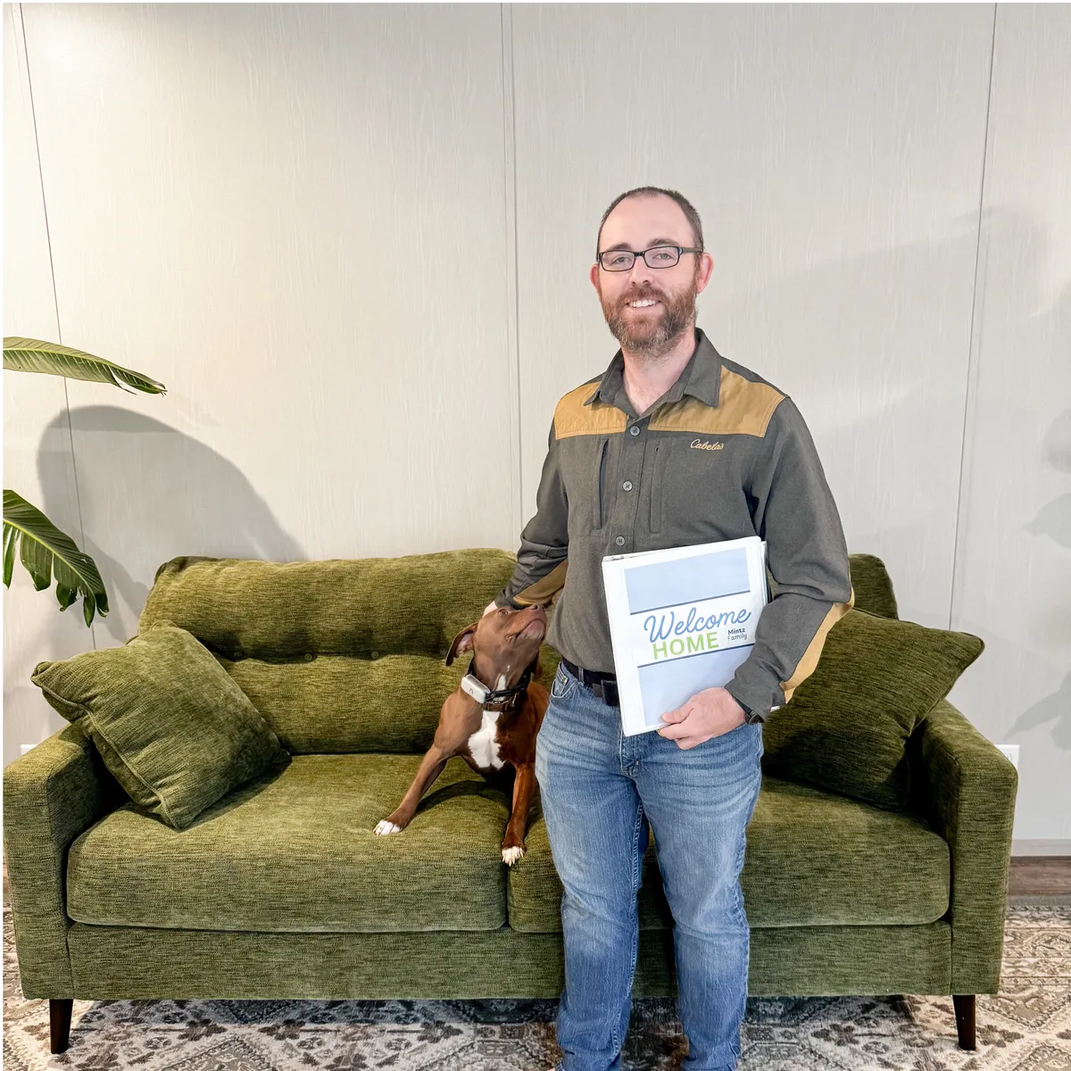 JACOB M. welcome home image