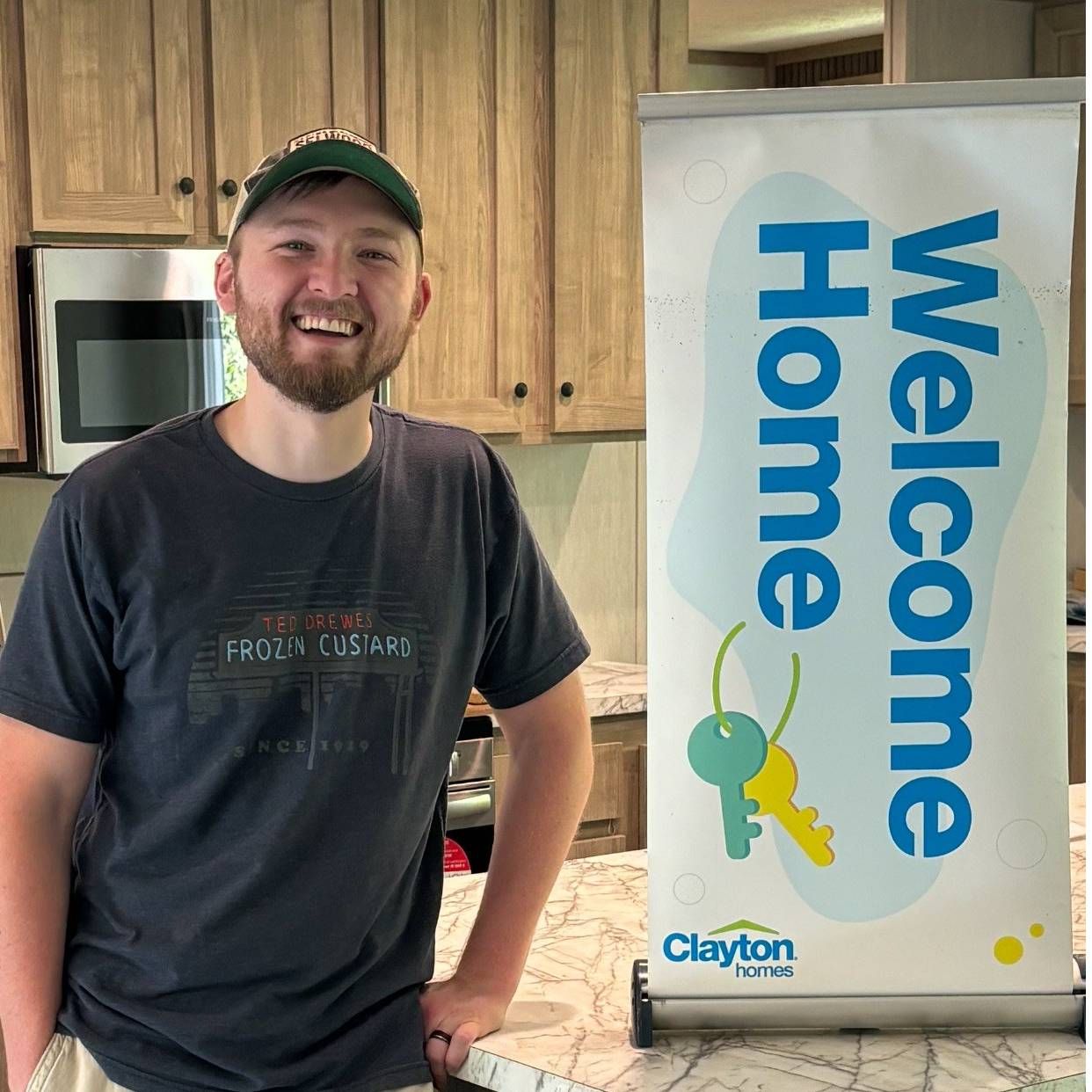 HUNTER S. welcome home image