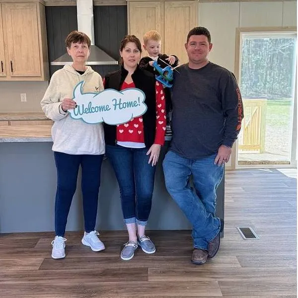 Zachary P. welcome home image
