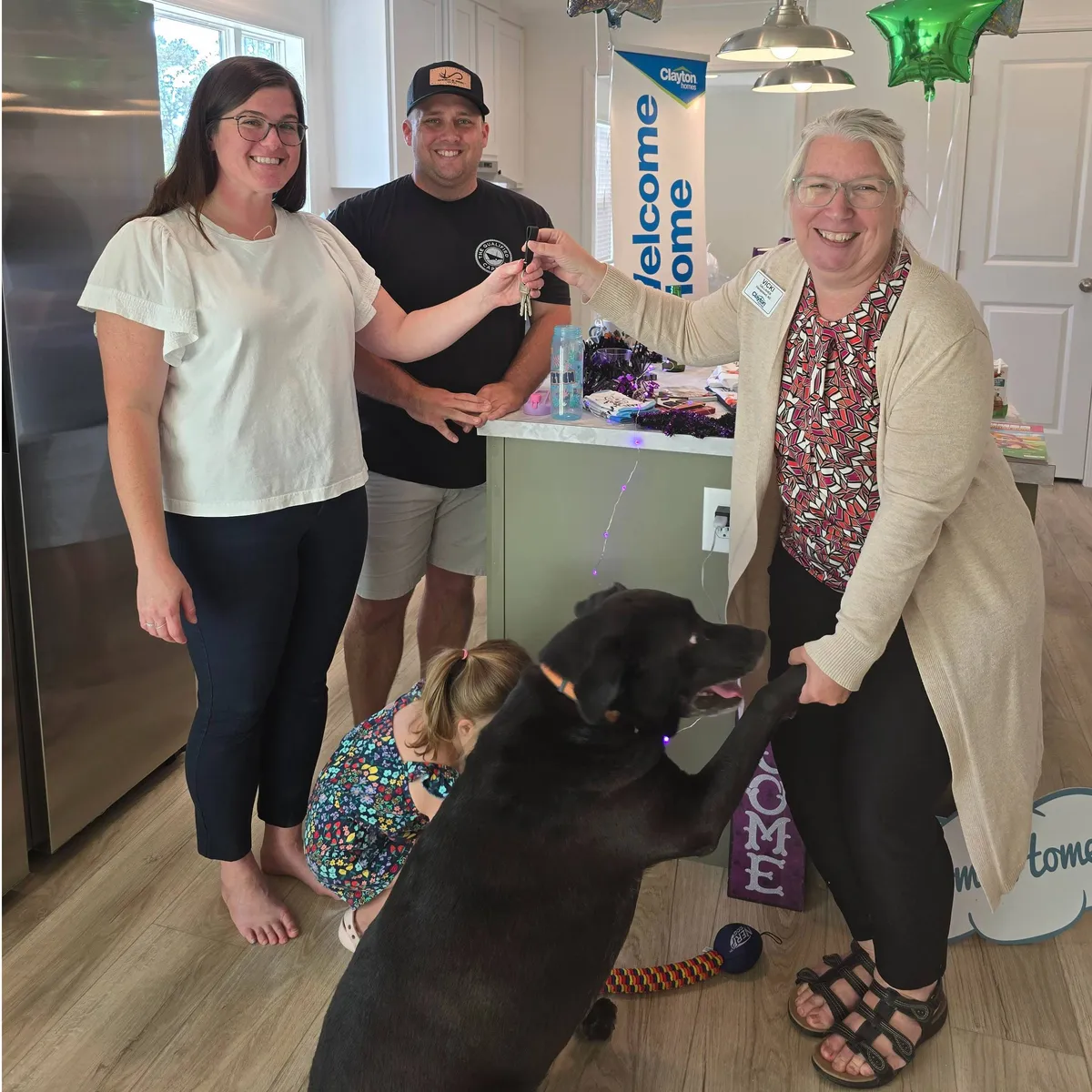 Joshua B. welcome home image