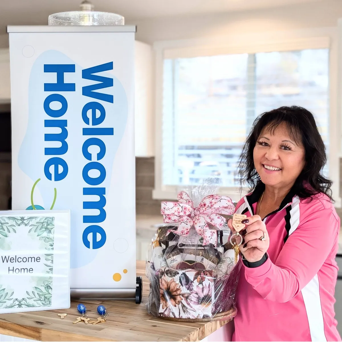 BECKY K. welcome home image