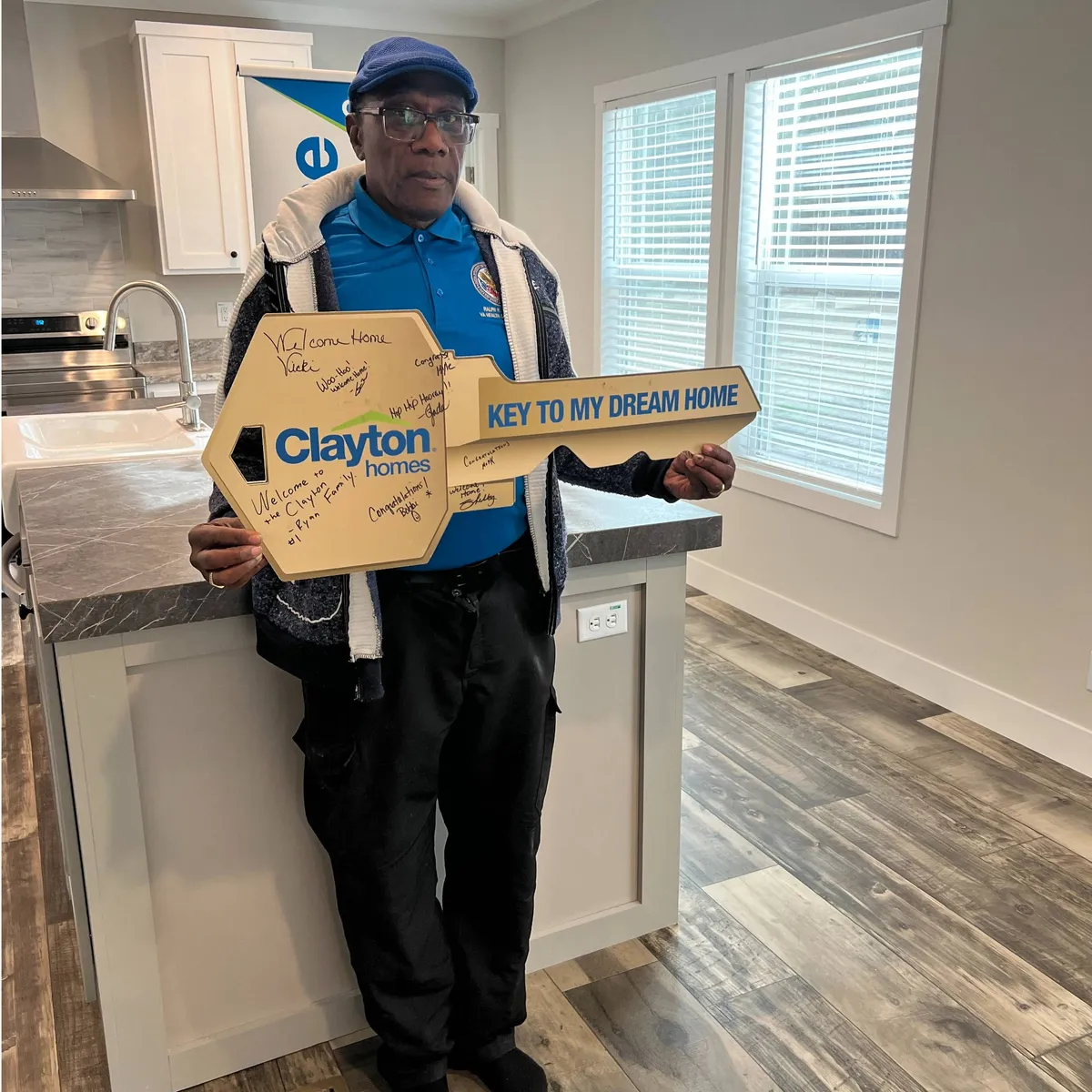 ROBERT B. welcome home image