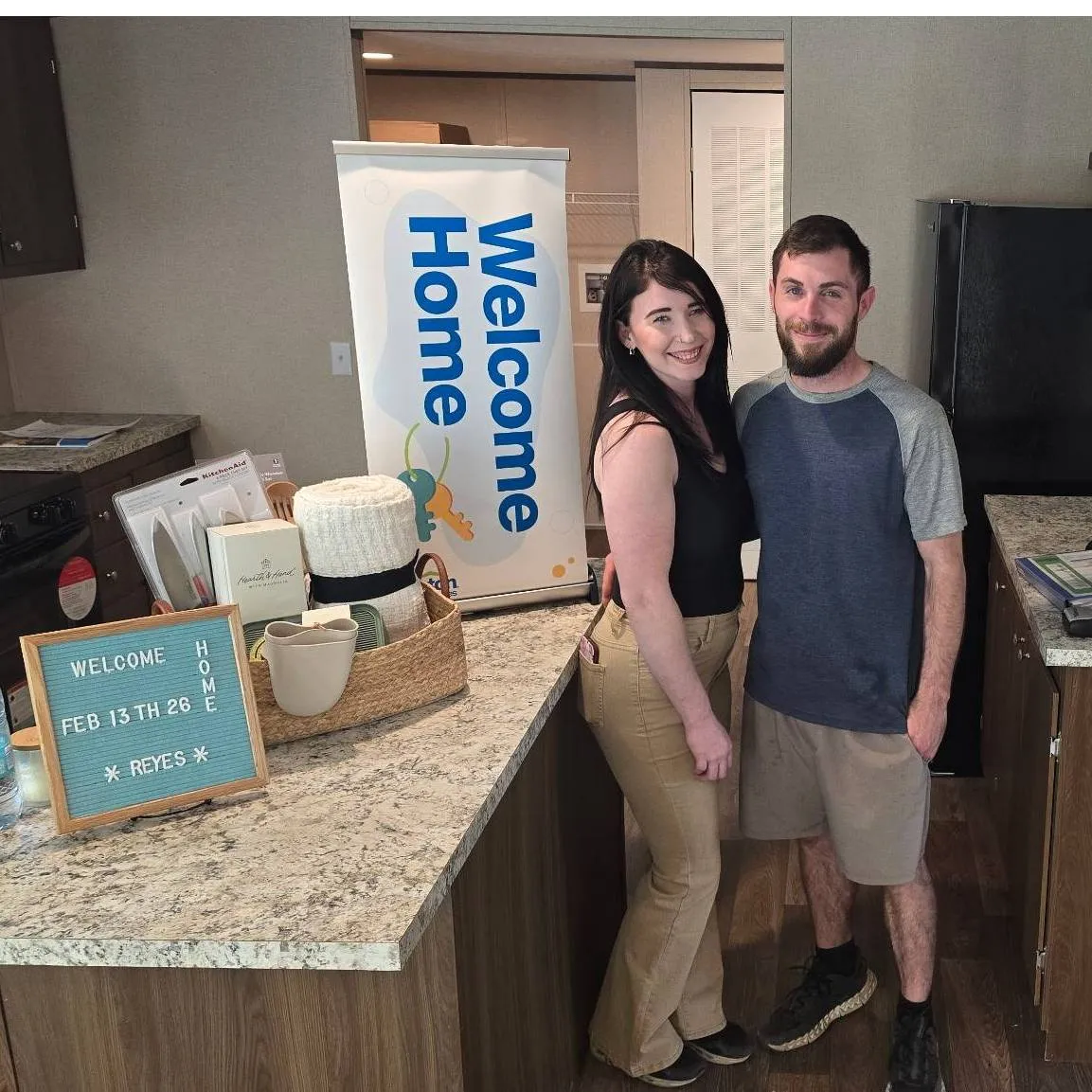 TYLER R. welcome home image