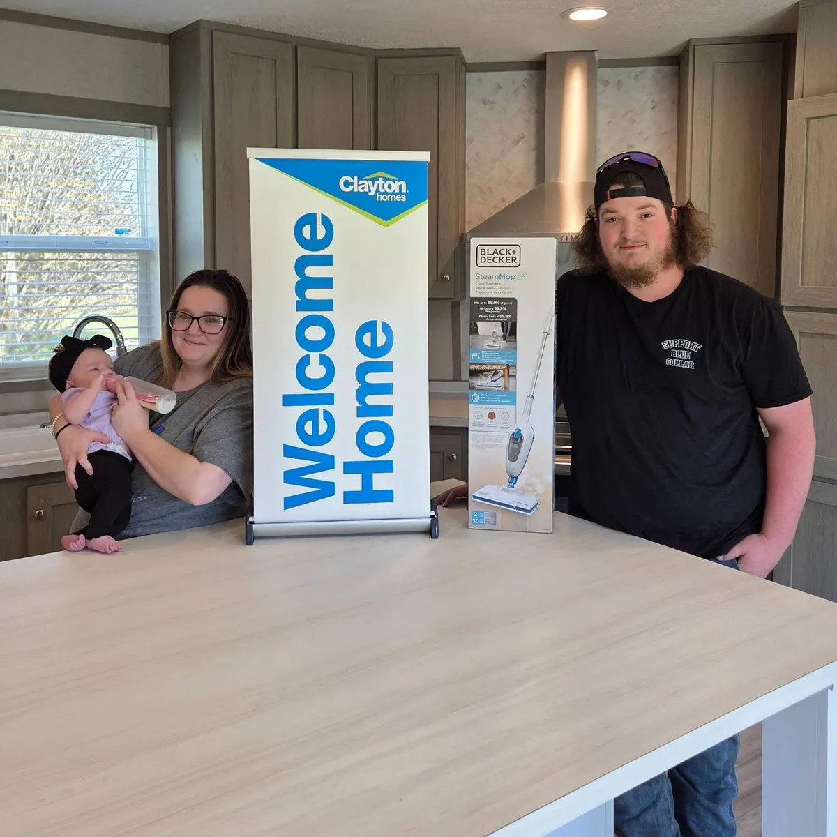 Zach F. welcome home image