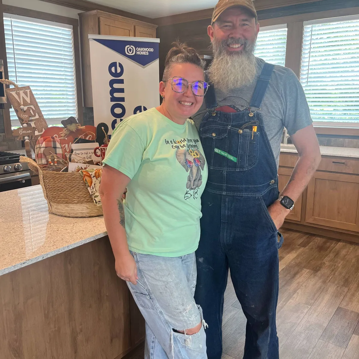 KEITH D. welcome home image