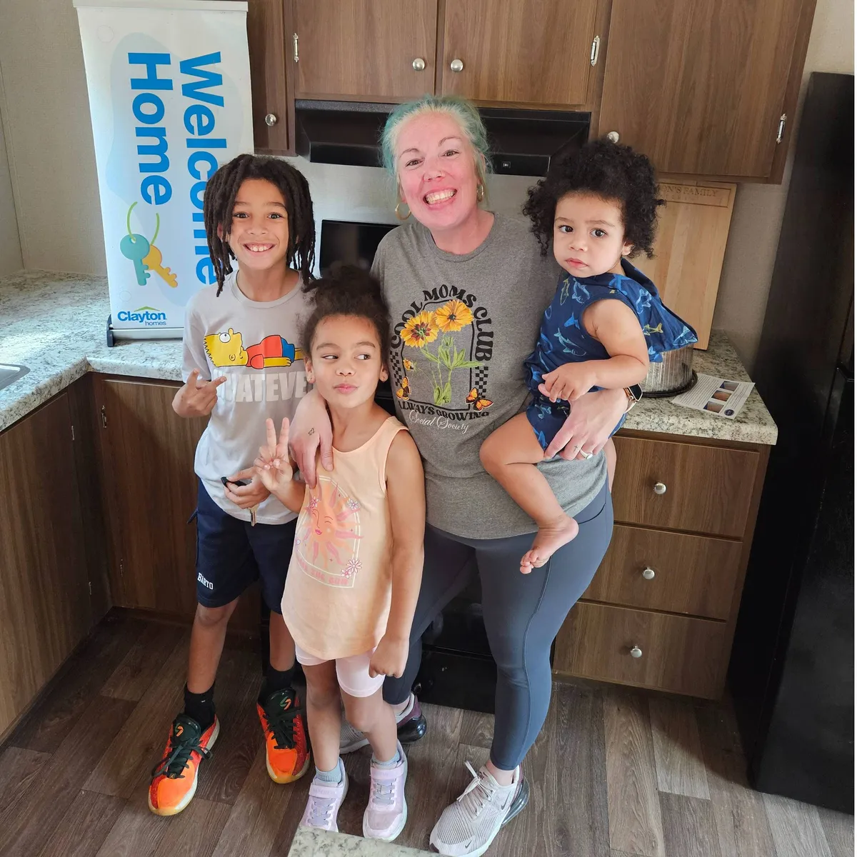 Courtney L. welcome home image