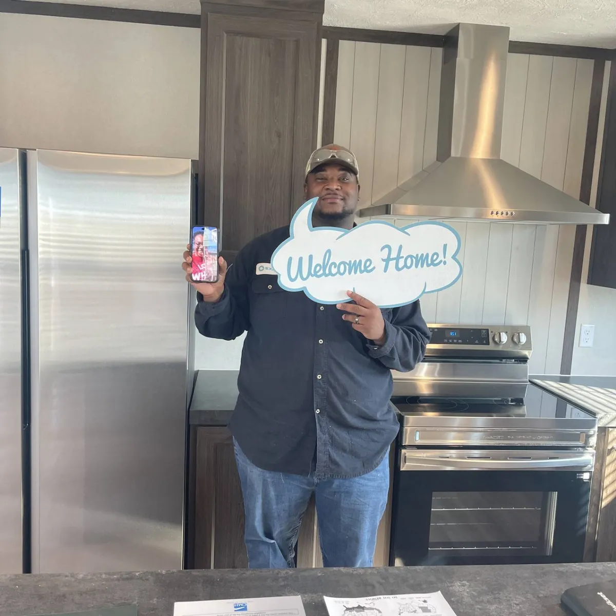 Damarcus T. welcome home image