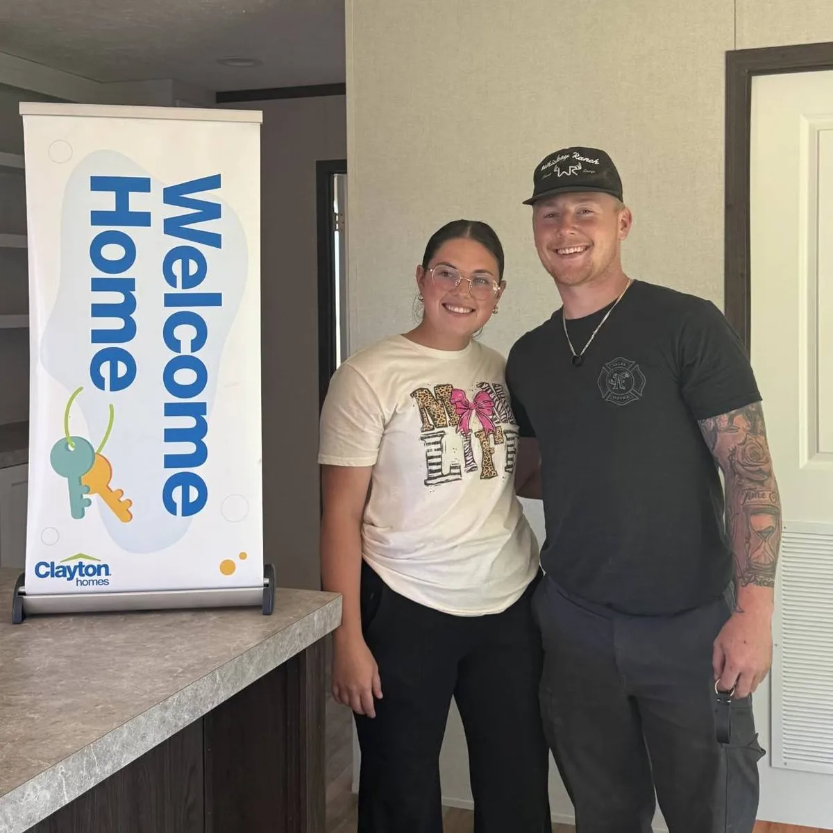 DUSTIN C. welcome home image