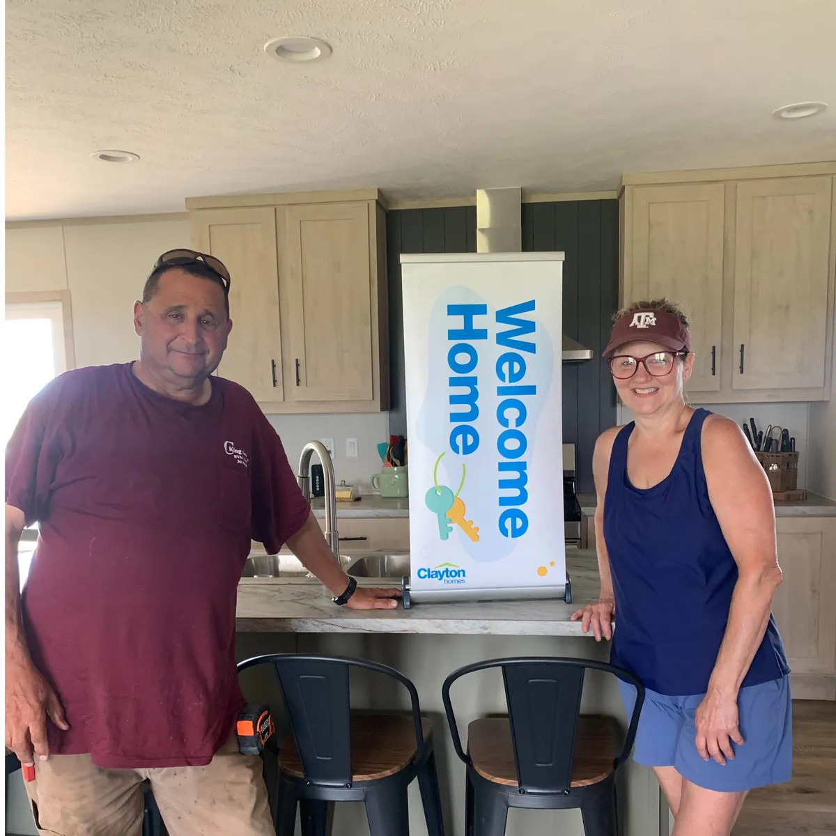 CURTIS K. welcome home image