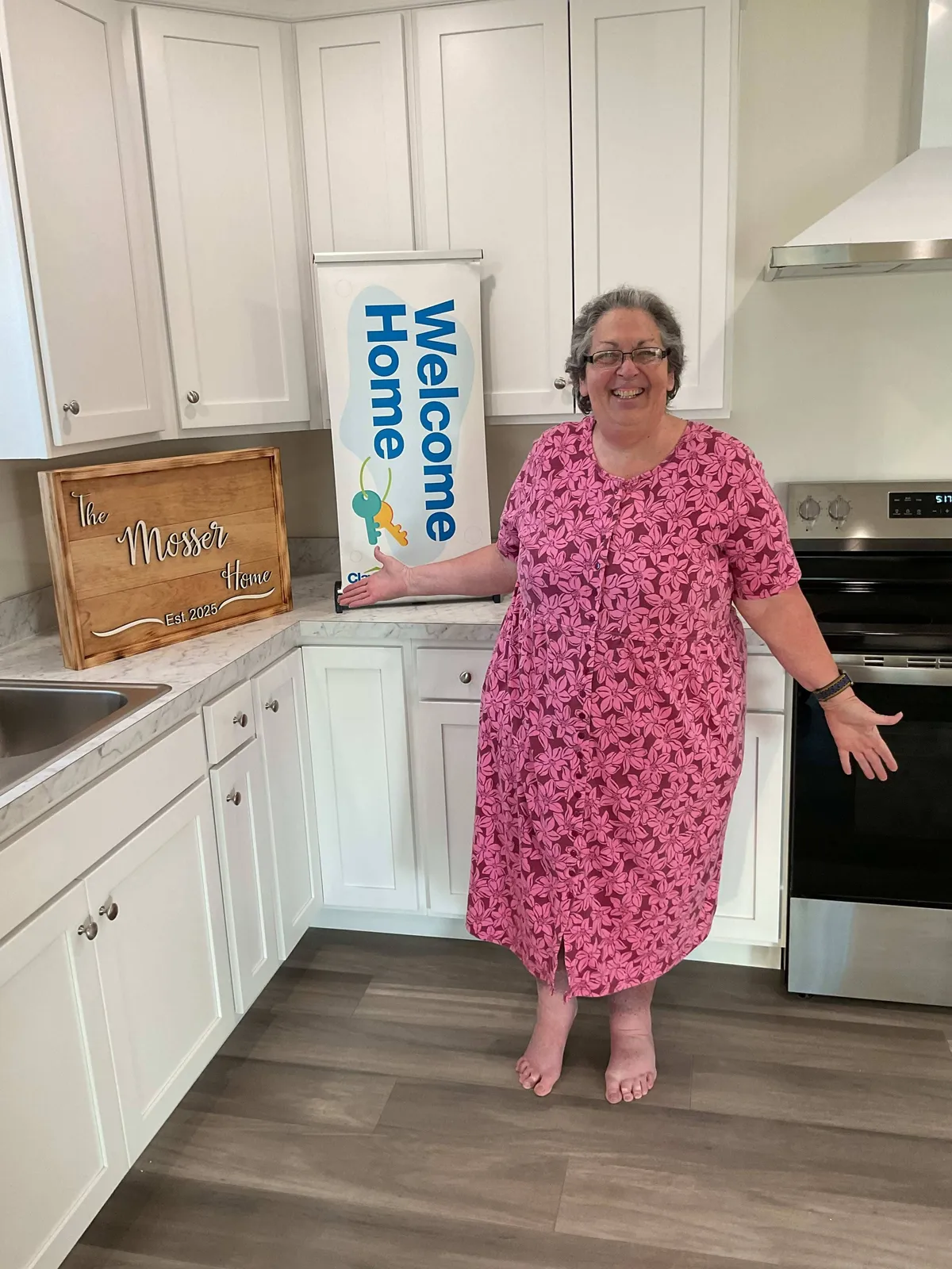 MARY ANNE M. welcome home image