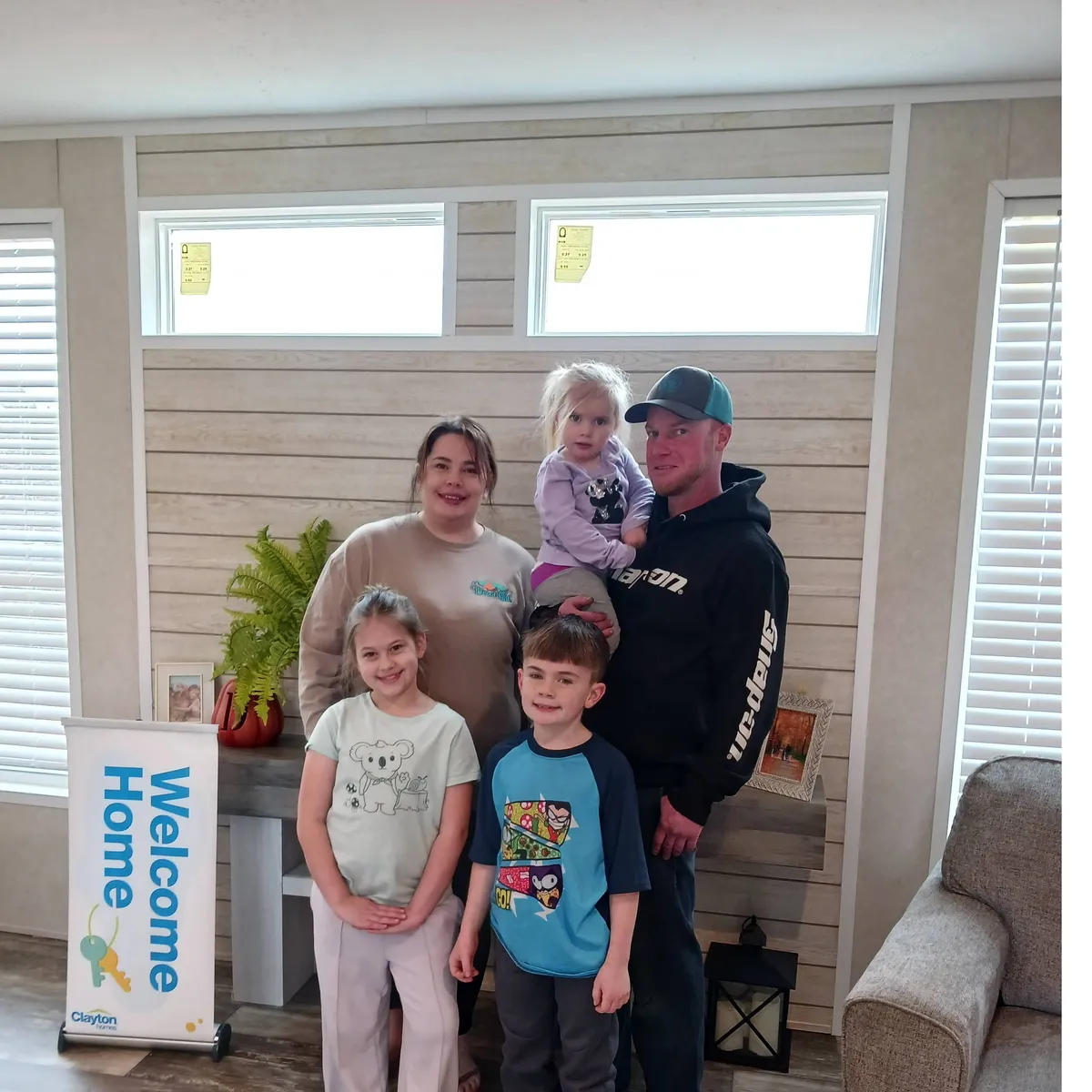 SAMUEL B. welcome home image