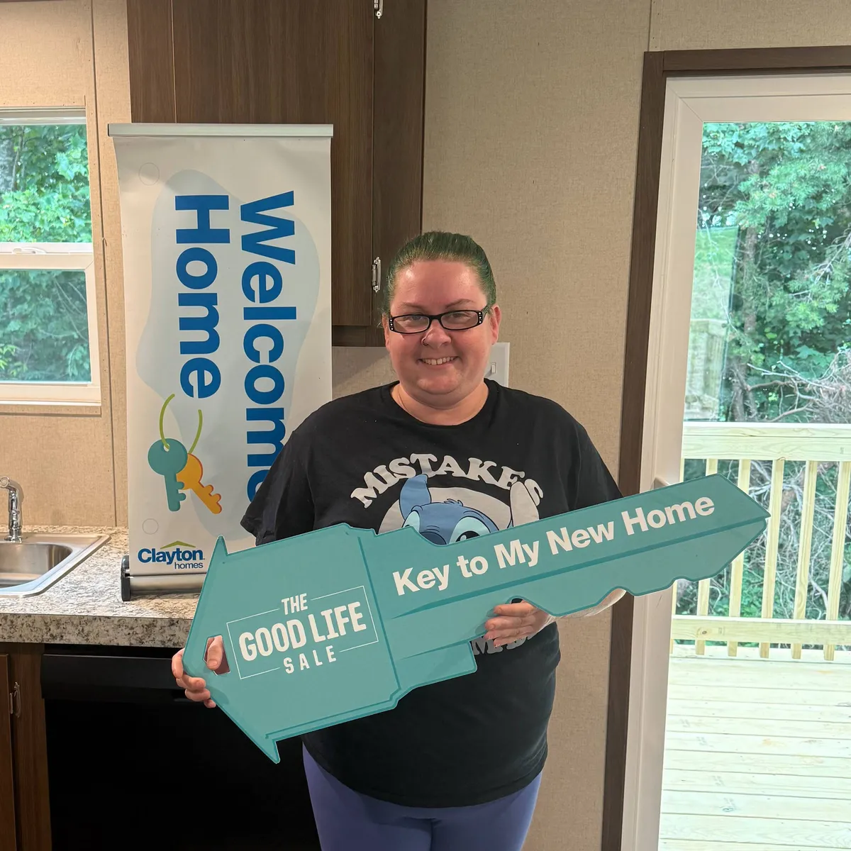 Amanda D. welcome home image