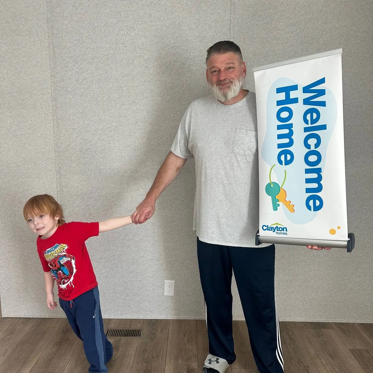 RICHARD H. welcome home image