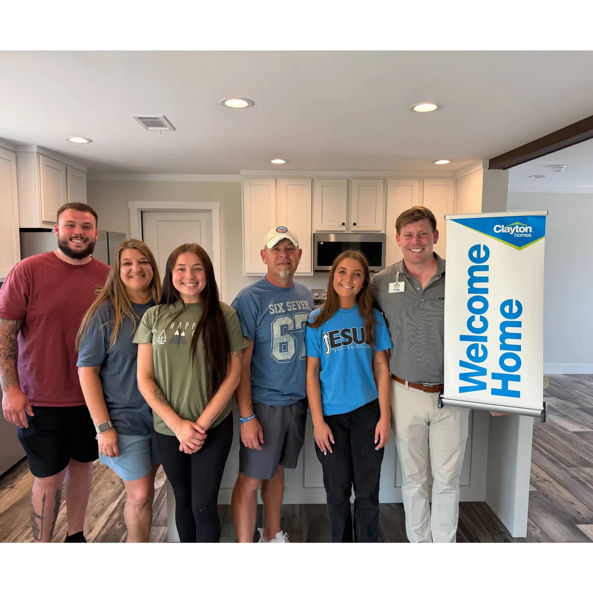 JOSHUA F. welcome home image