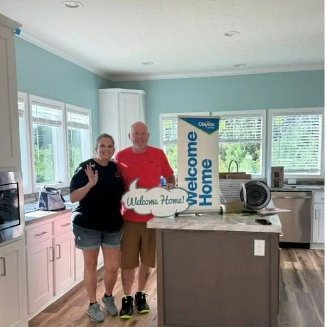 Melissa M. welcome home image