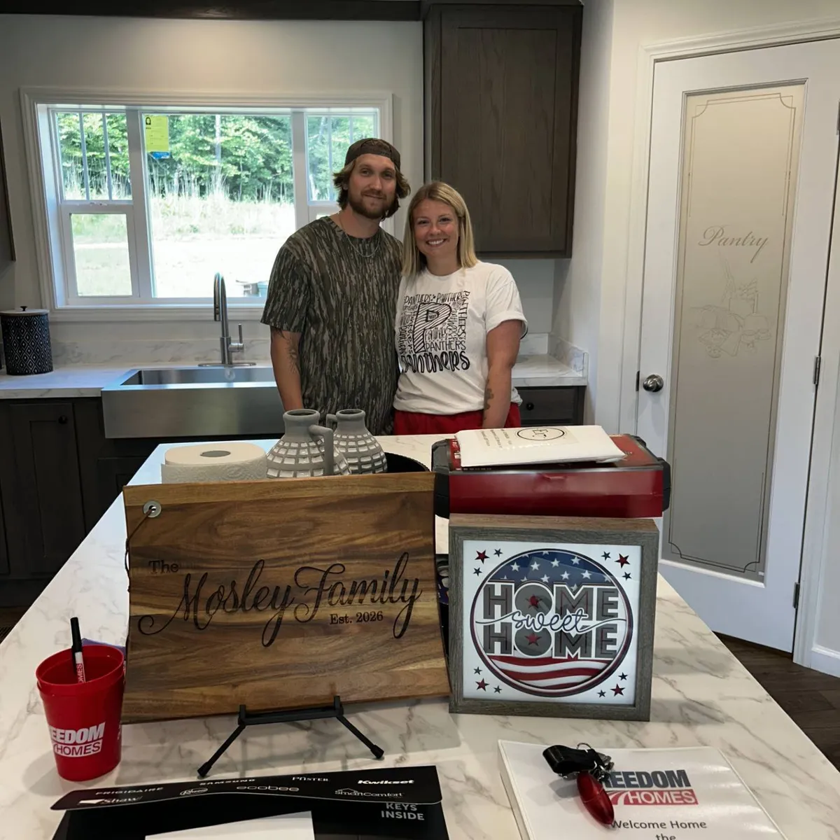Austin M. welcome home image
