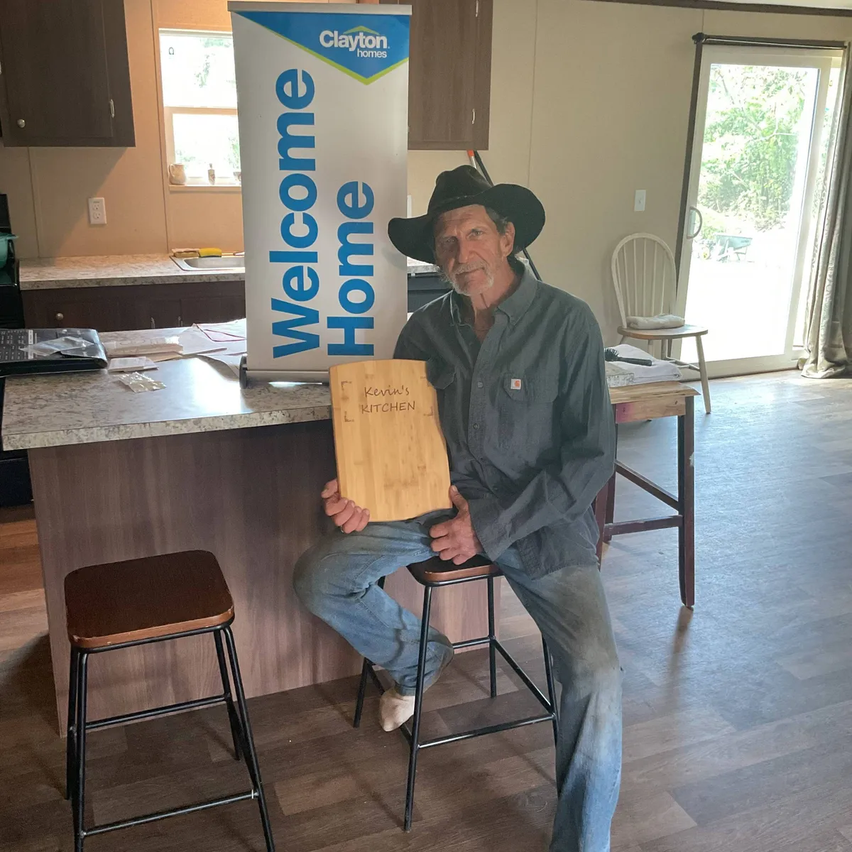 Kevin L. welcome home image