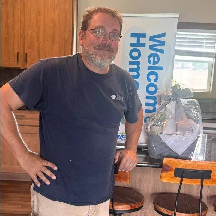 PATRICK P. welcome home image